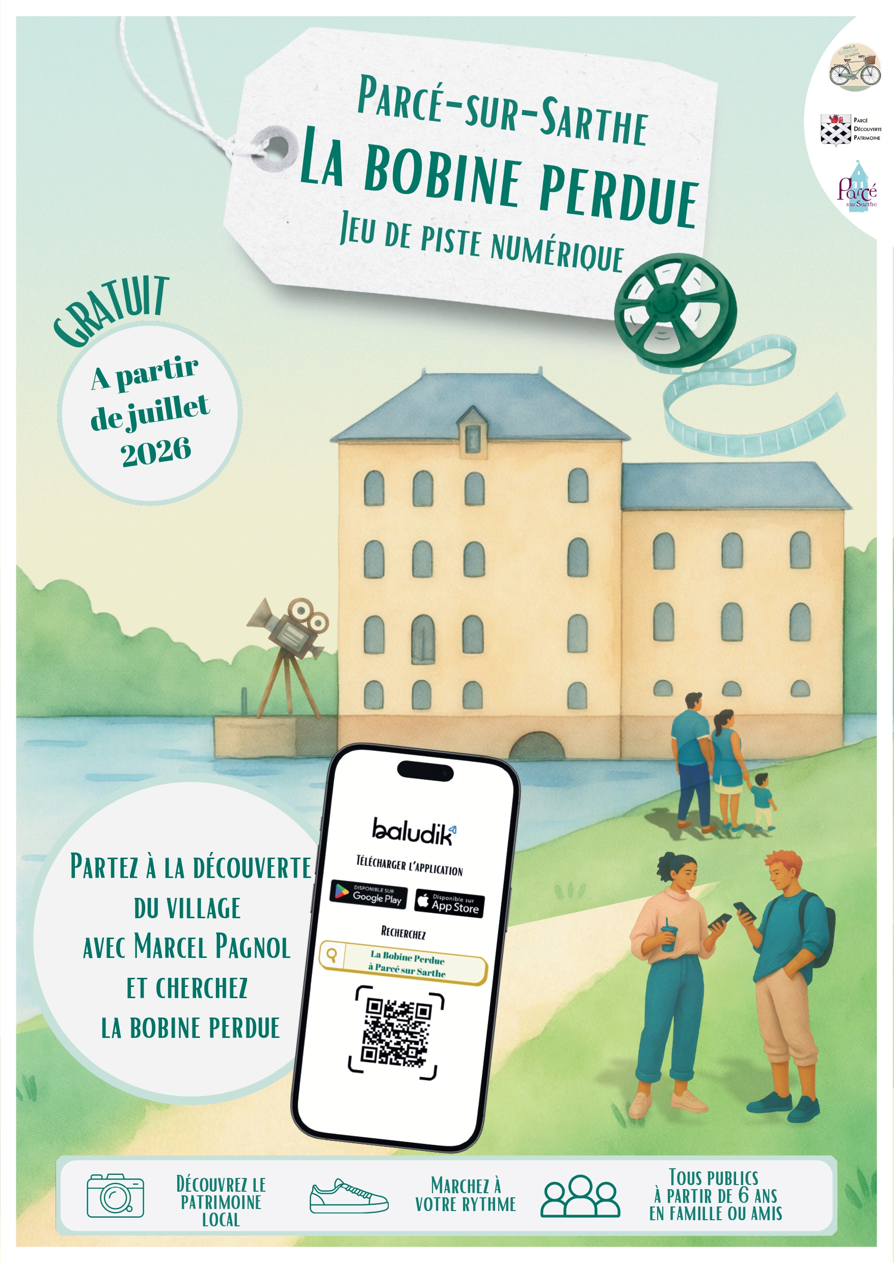 Affiche La Bobine Perdue version 2 page 0001